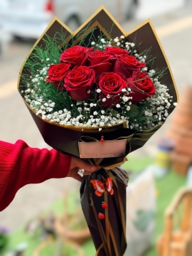 Kırmızı Gül Demeti